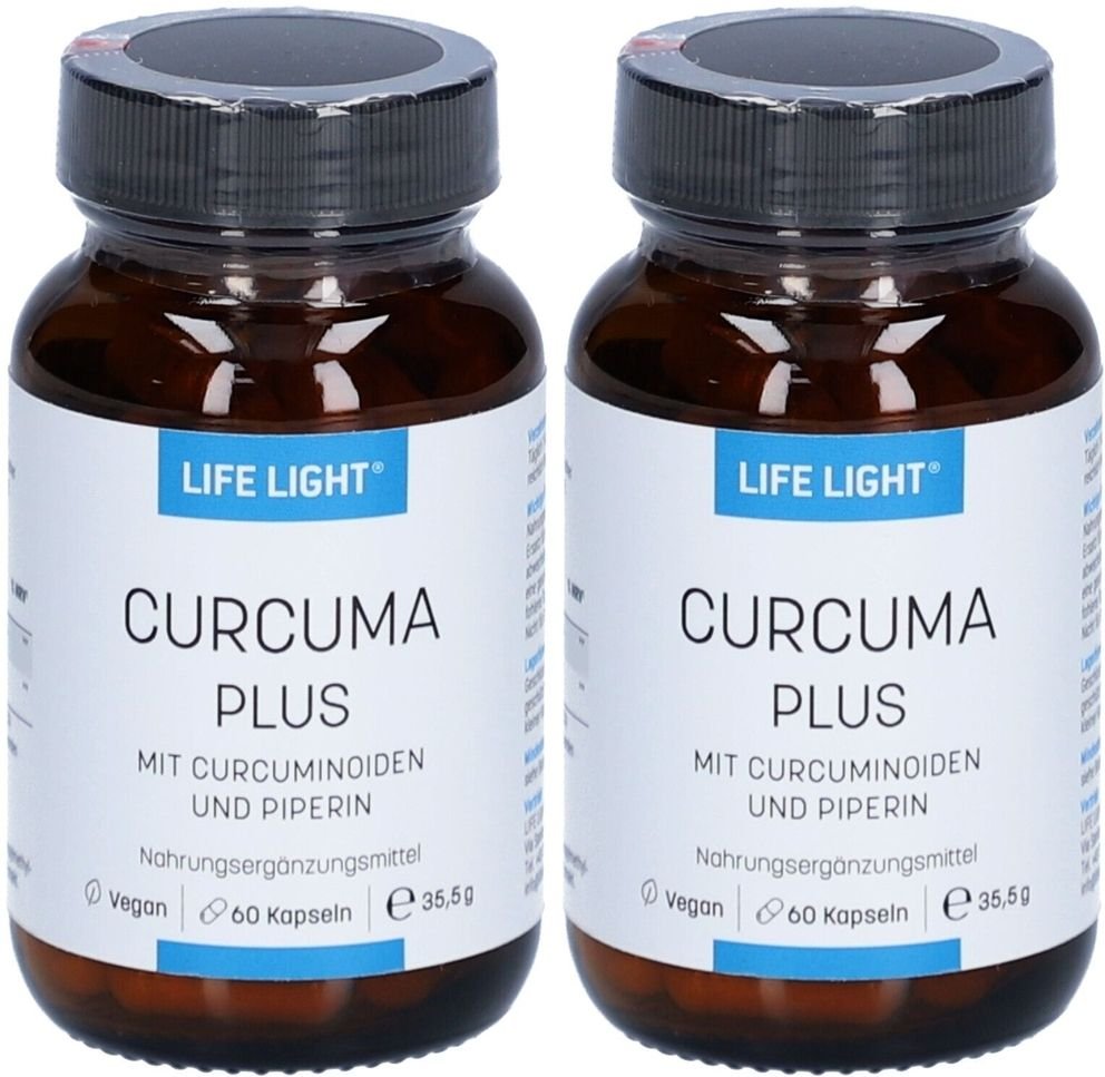 Curcuma+Schwarzer Pfeffer Kapseln 2x 2x60 St