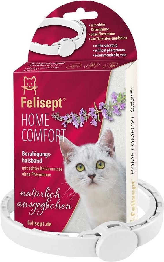 Felisept Home Comf.Beruhigungshalsb.35 cm f.Katzen 1 St Halsband