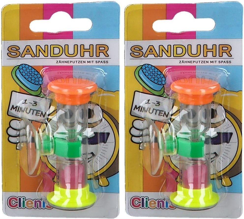 Clienis Sanduhr1-3Min Zahn x2 2x1 St