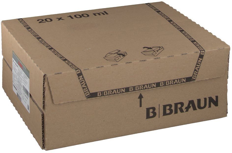 Glucose 50% B.Braun 20x100 ml Infusionslösungskonzentrat