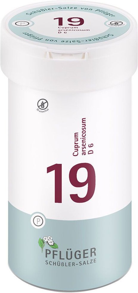 Biochemie Pflüger 19 Cuprum arsenicosum D 6 Tabl. 400 St Tabletten