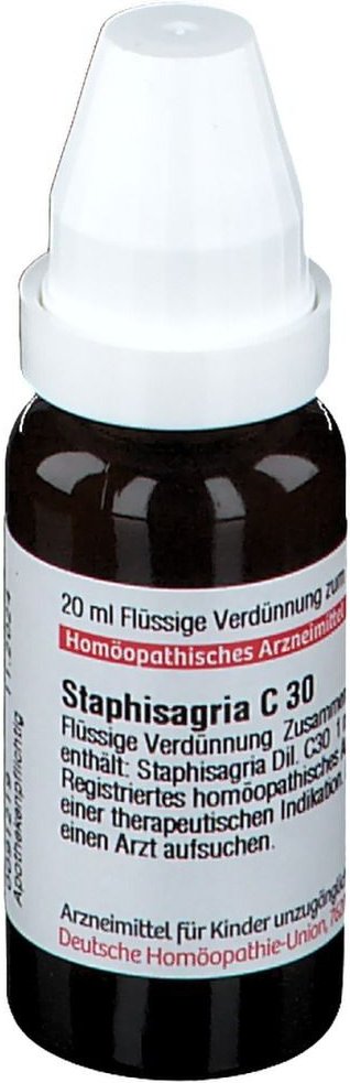 Thumbnail - Staphisagria C 30 Dilution 20 ml