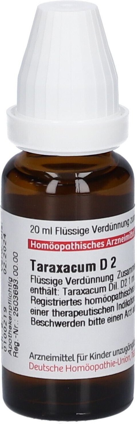Taraxacum D 2 Dilution 20 ml