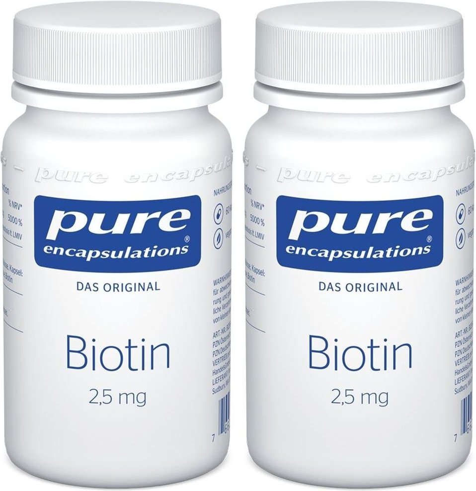 Pure Encapsulations Biotin 2,5 mg Kapseln 2x 2x60 St