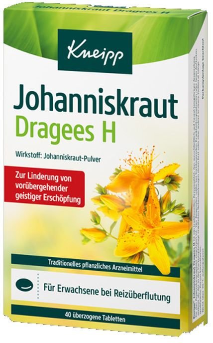 Kneipp Johanniskraut Dragees H 40 St Überzogene Tabletten