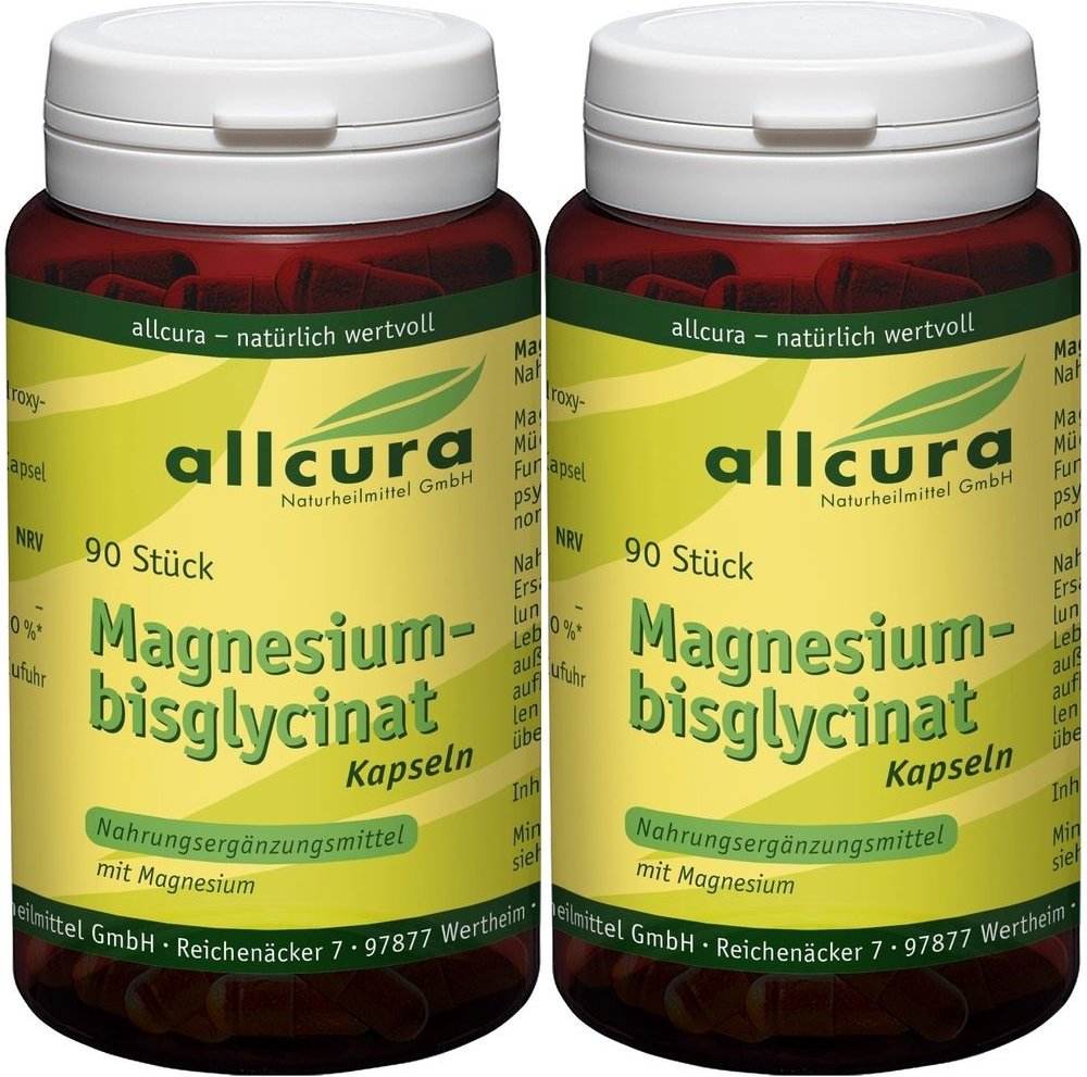 Magnesium Bisglycinat Kapseln 2x 2x90 St
