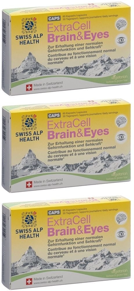 Extra Cell Gehirn & Augen Kapseln x3 3x60 St