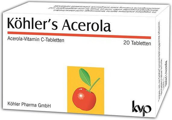 Köhler's Acerola Tabletten 20 St