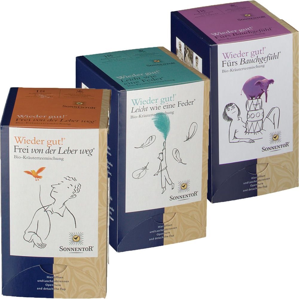 Sonnentor Wieder gut Kennenlern Set 1 St Filterbeutel