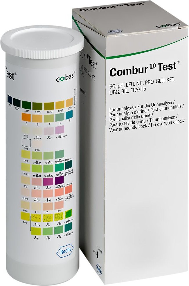 Thumbnail - Combur 10 Test Teststreifen 100 St