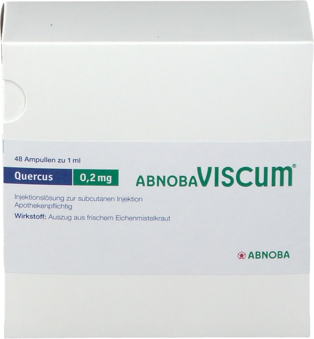 Abnobaviscum Quercus 0,2 mg Ampullen 48 St