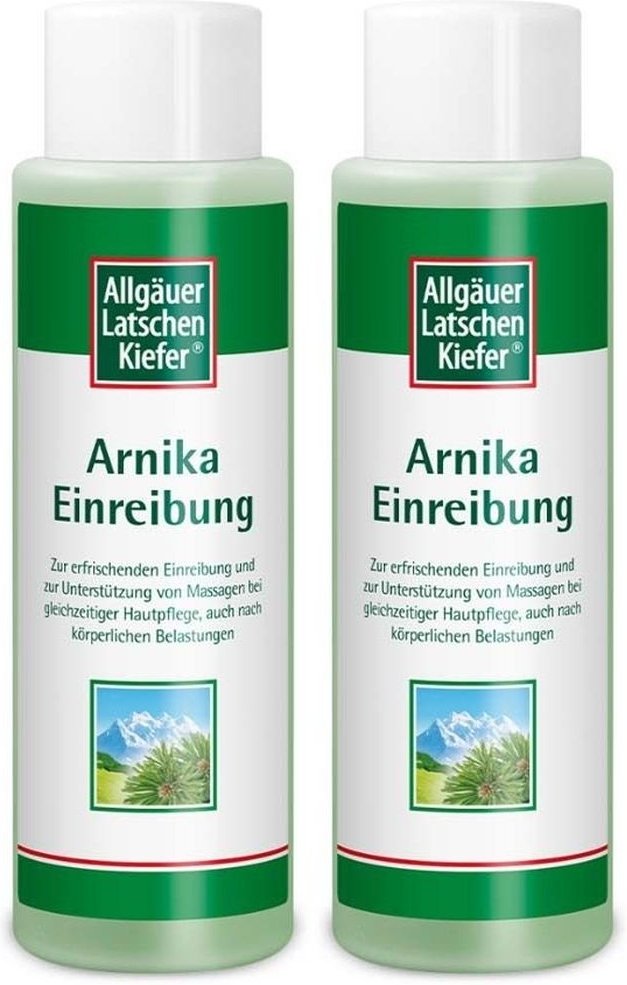 Allgäuer Latschenk. Arnika extra stark Einreibung 2x 2x500 ml
