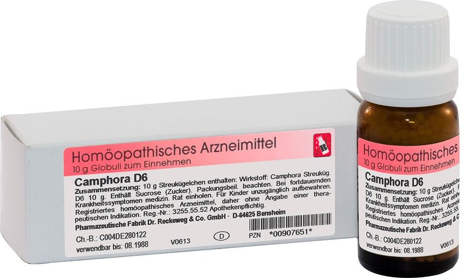 Camphora D 6 Globuli
