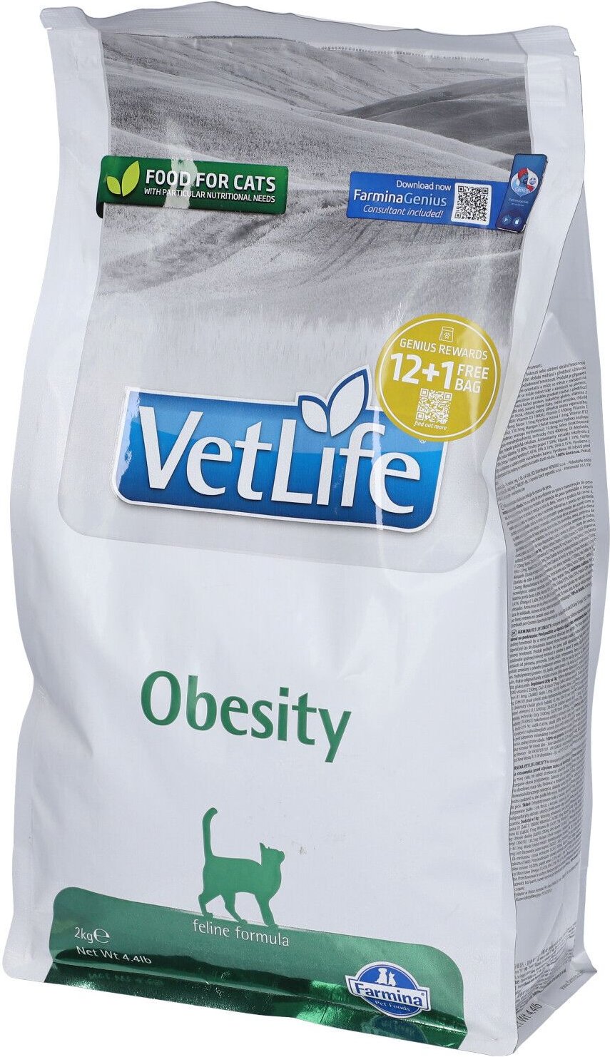 VET Life NAT FEL Obesity 2KG 2000 g Futter