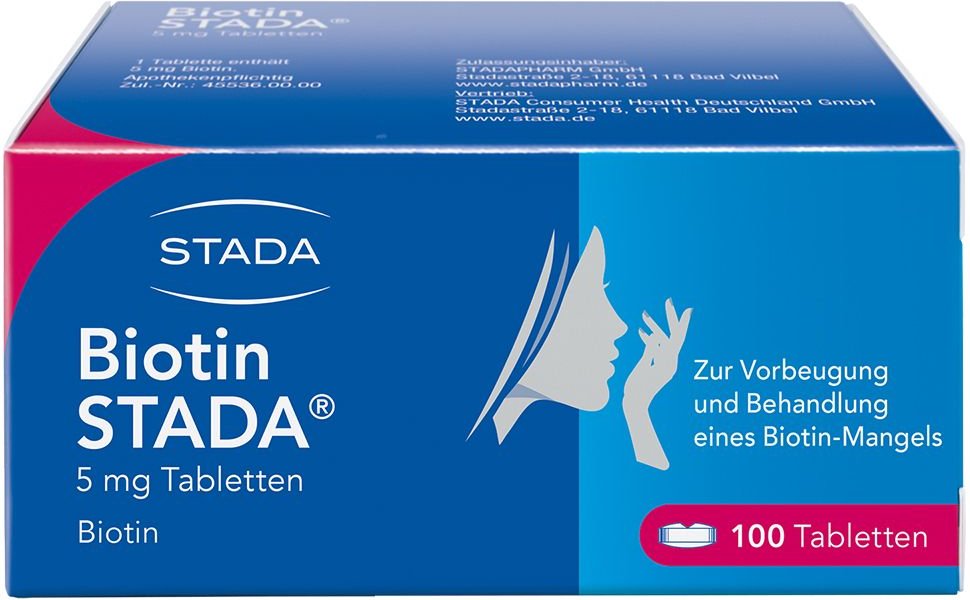 Biotin Stada 5 mg Tabletten 100 St