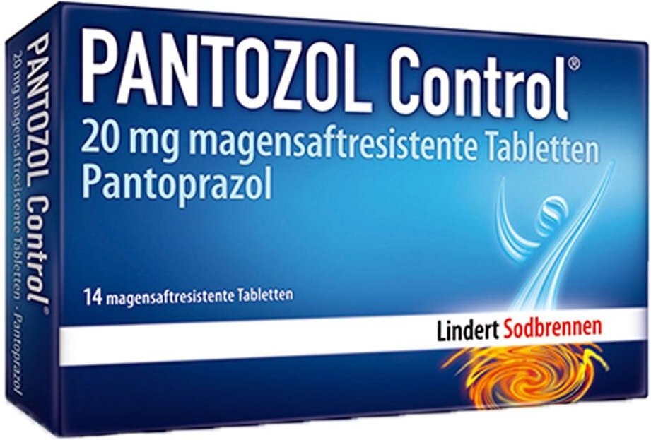 Pantozol Control 20 mg magensaftres.Tabletten 14 St Tabletten magensaftresistent