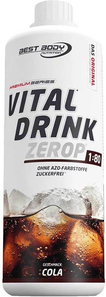 Thumbnail - Best Body Nutrition Low Carb Vital Drink, Cola 1000 ml Flüssigkeit