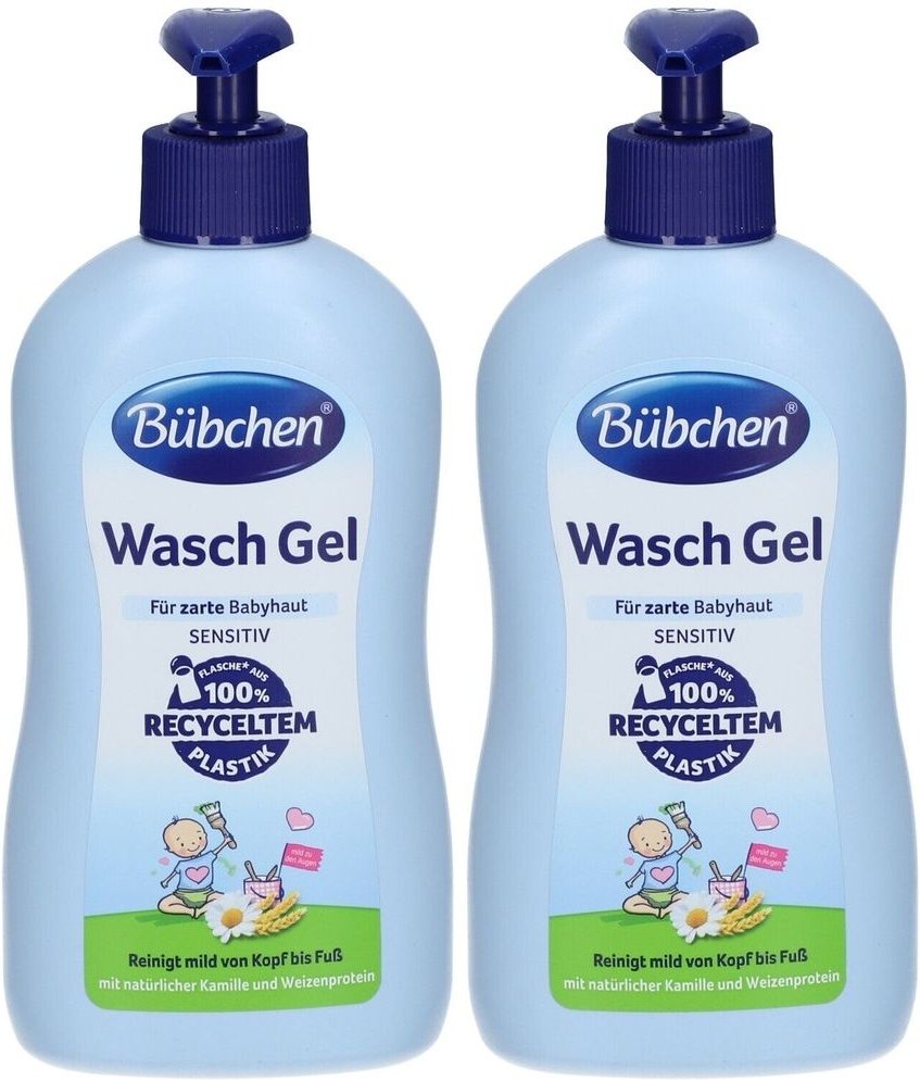 Bübchen Baby Wasch Gel 2x 2x400 ml