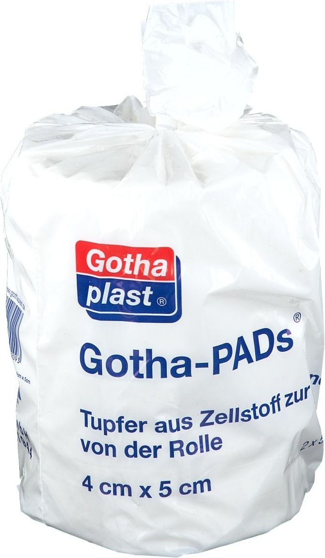 Thumbnail - Gotha Pads Zellstofftupfer 4x5 cm 1000 St Tupfer