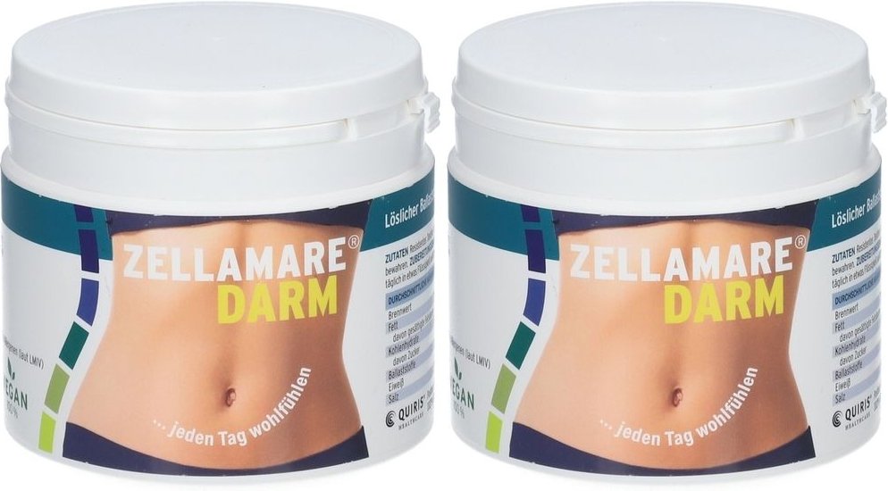 Zellamare Darm Pulver 2x 2x250 g