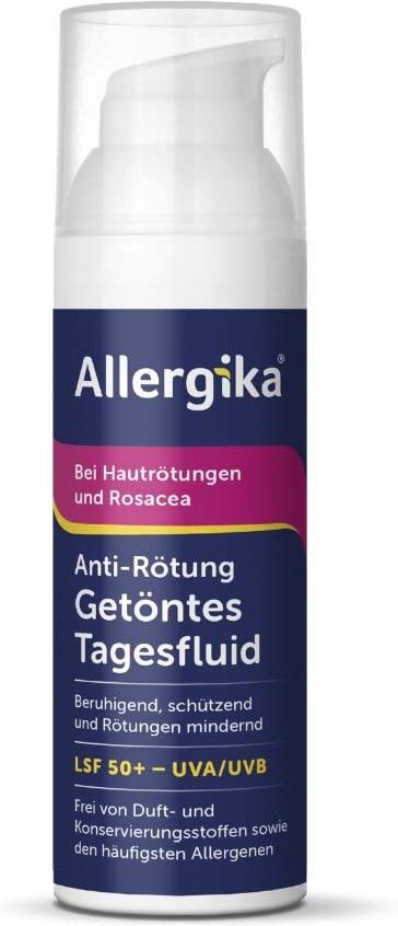 Thumbnail - Allergika Anti-Rötung getöntes Tagesfluid LSF 50+ 30 ml Creme