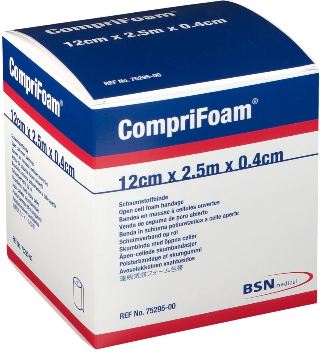 Comprifoam 0,4 cmx12 cmx2,5 m Rolle 1 St Binden