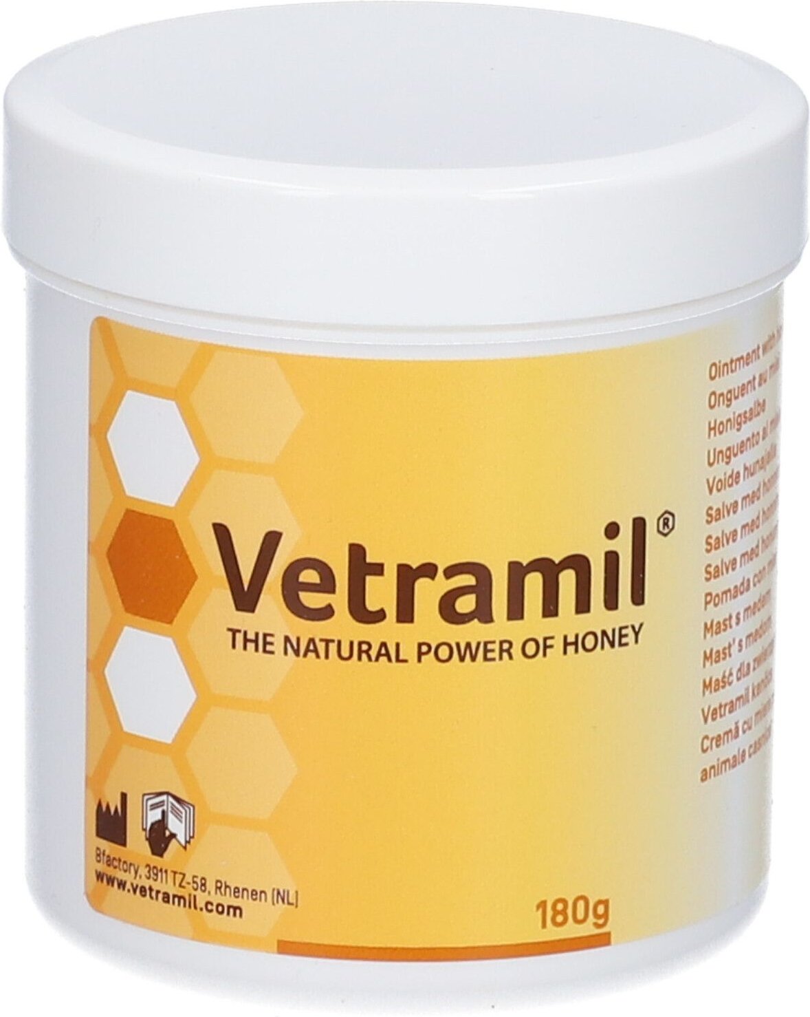 Vetramil Honigslb VET 180G 180 g Salbe