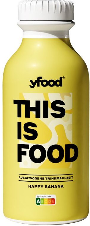 yfood Drink Happy Banana 6x500 ml Trinklösung