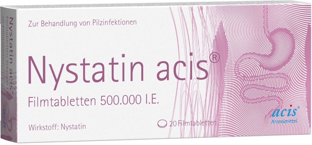 Nystatin acis Filmtabletten 20 St