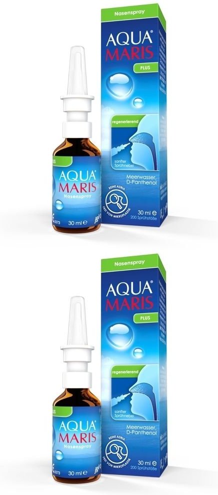 Aqua Maris Plus Nasenspray 2x 2x30 ml