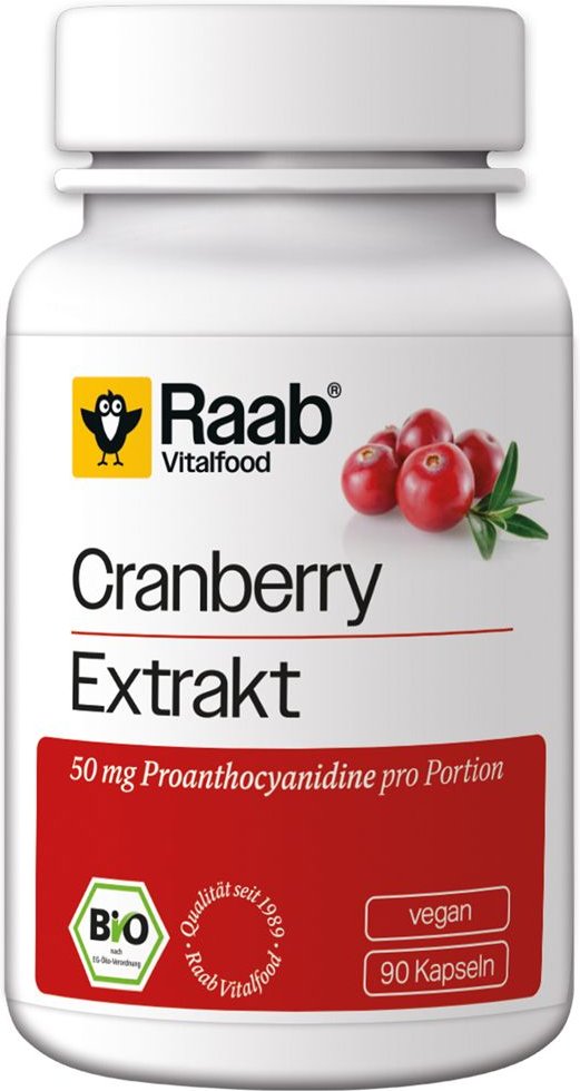 Thumbnail - Raab Vitalfood Cranberry Extrakt Kapseln 90 St