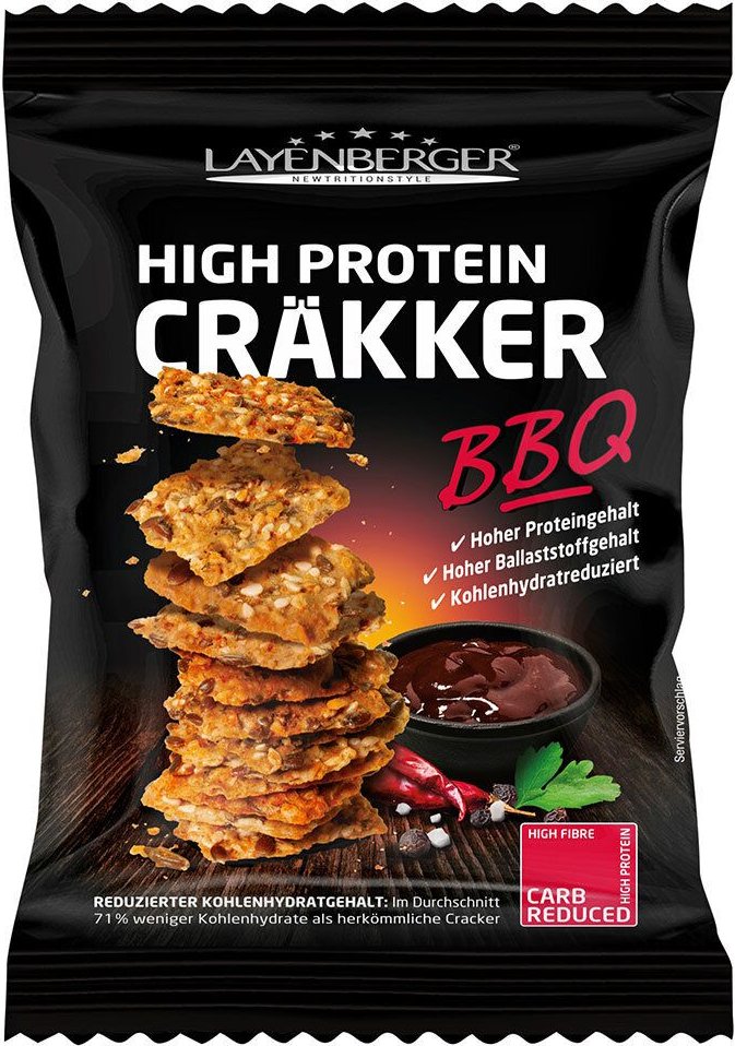 Layenberger High Protein Cräkker BBQ 75 g Sonstige