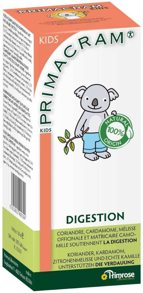 Primrose Primacram Kids Spijsvertering ok Nlfren 120 ml Lösung