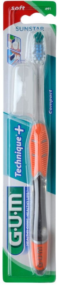 GUM Technique kompakt soft Zahnbürste