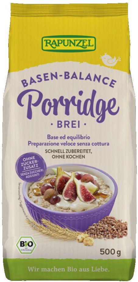 Rapunzel Bio Guten Morgen Frühstücksbrei, Basen-Balance 500 g Brei