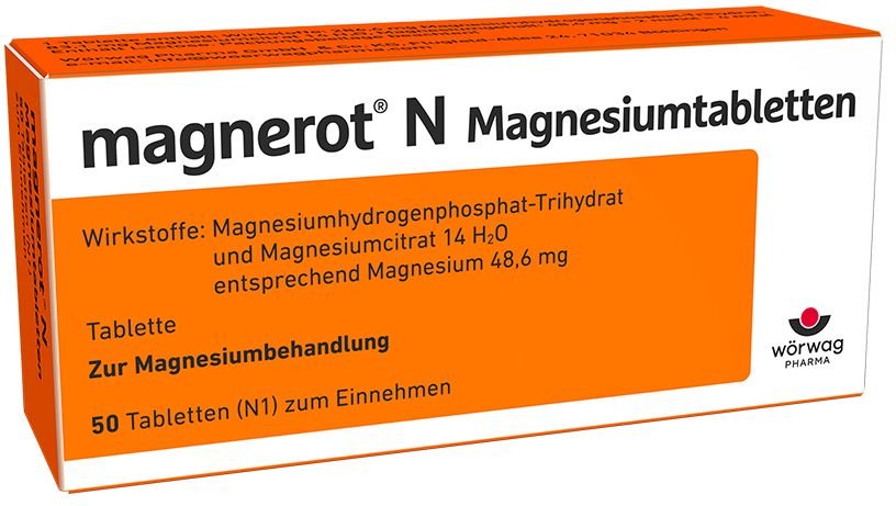 Magnerot N Magnesiumtabletten