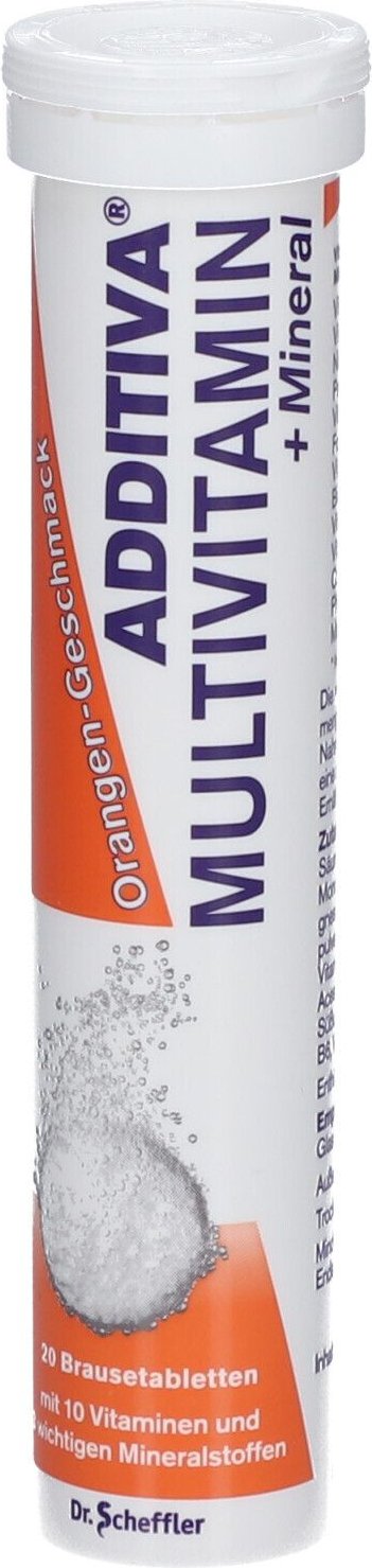 Thumbnail - Additiva Multivitamin + Mineral Orange R Brausetabletten