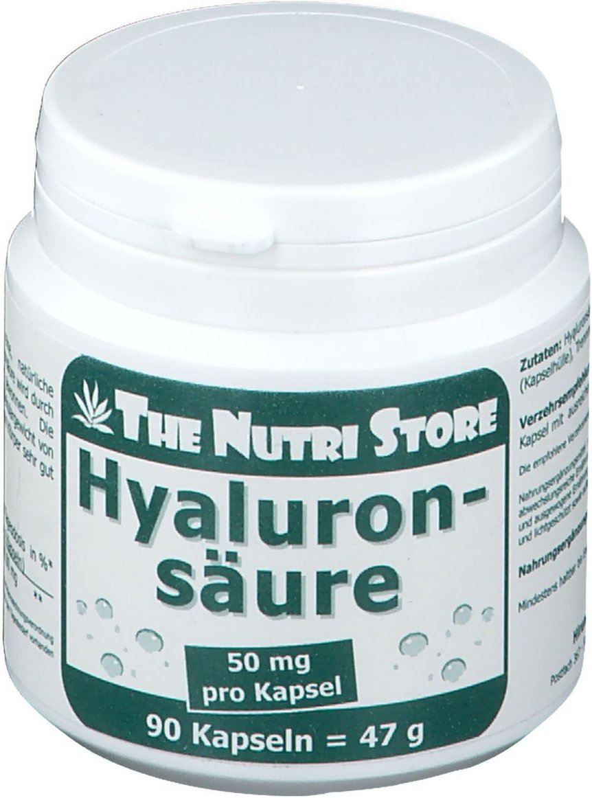 Hyaluronsäure 50 mg Kapseln 90 St