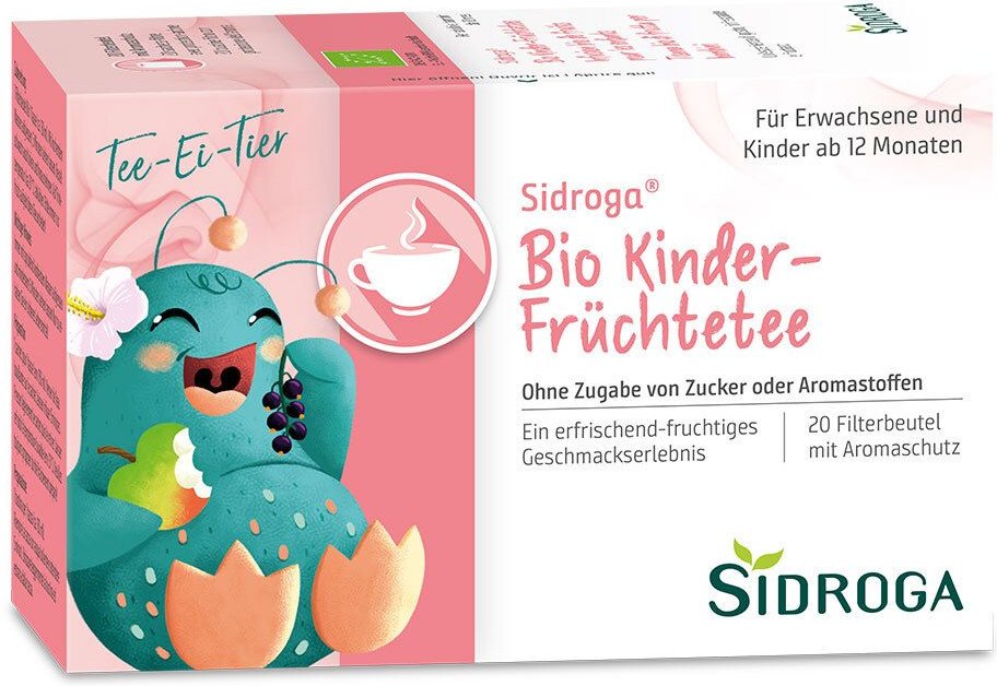 Sidroga Bio Kinder-Früchtetee Filterbeutel 20x1,5 g Tee