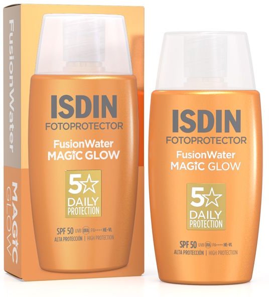 Isdin Fotoprotector Fusion Water Magic glow LSF 50 ml Creme