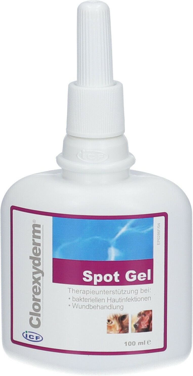 Clorexyderm Spot Gel f.Hunde/Katzen 100 ml