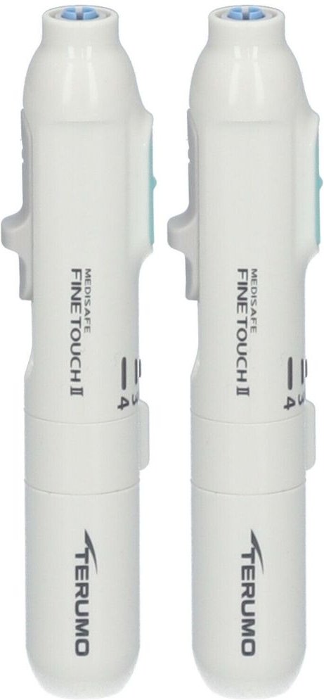 Terumo Medisafe FineTouch 2 Lanzettengerät o.Hebel 2x 2x1 St