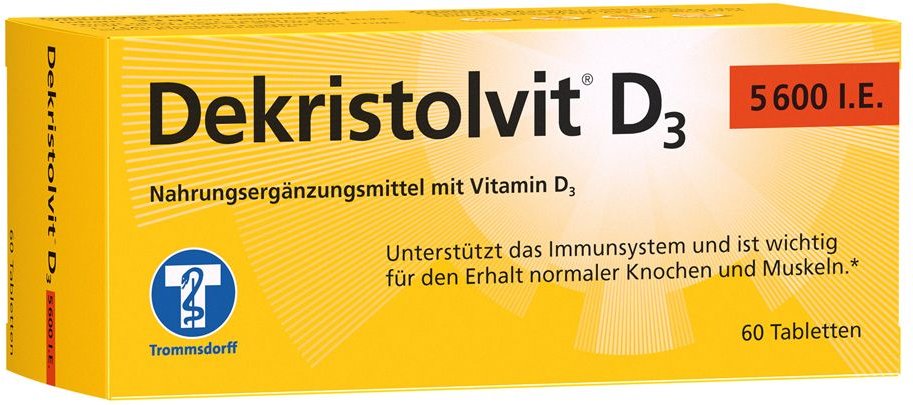 Dekristolvit D3 5600 I.e. Tabletten 60 St