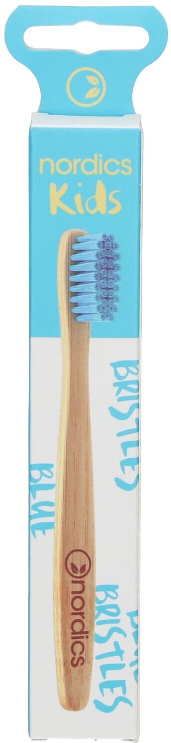 ÖKO Zahnbürste Kids Bambus Borsten blau Nordics 1 St
