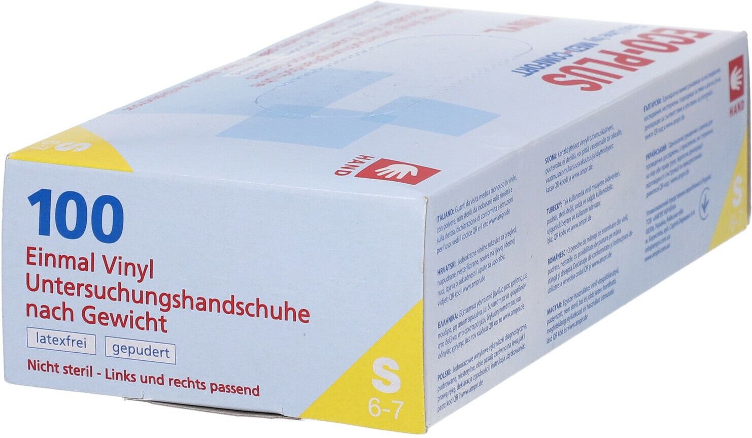 Handschuhe Einmal Vinyl klein 100 St