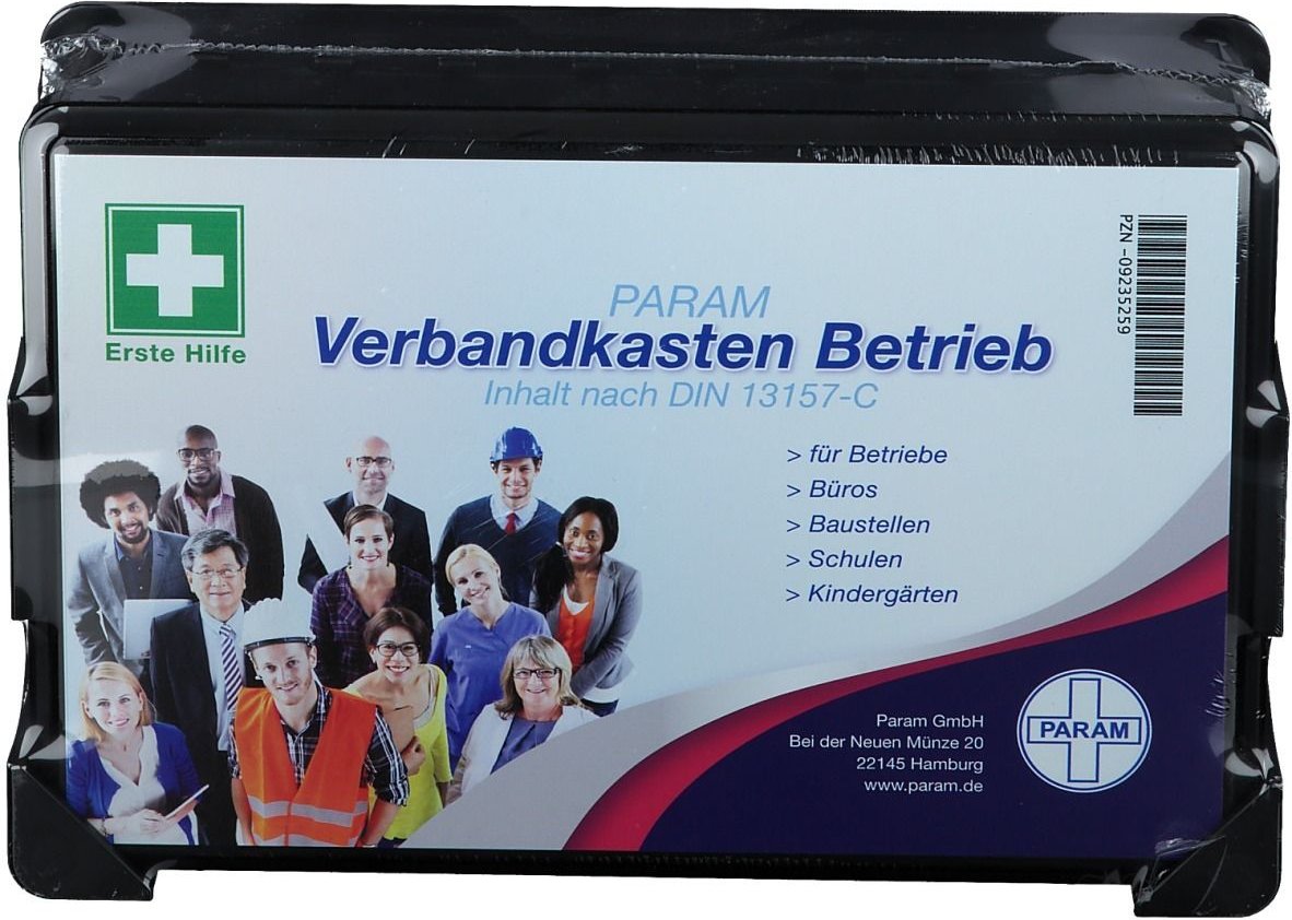 Verbandkasten f.Betriebe 13157-C m.Halterung Param 1 St Set
