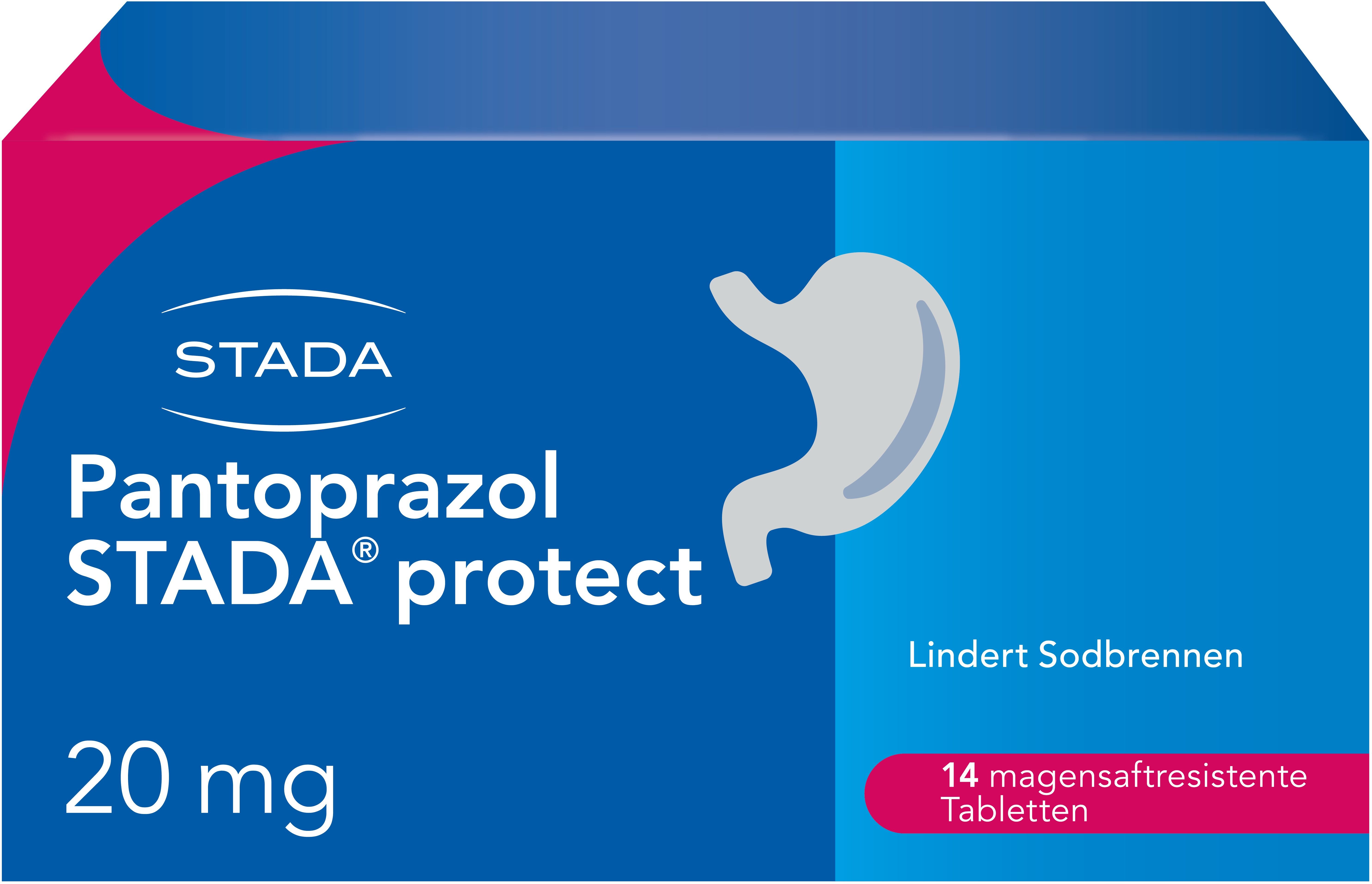 Pantoprazol STADA protect 20 mg magensaftresistent Tabletten