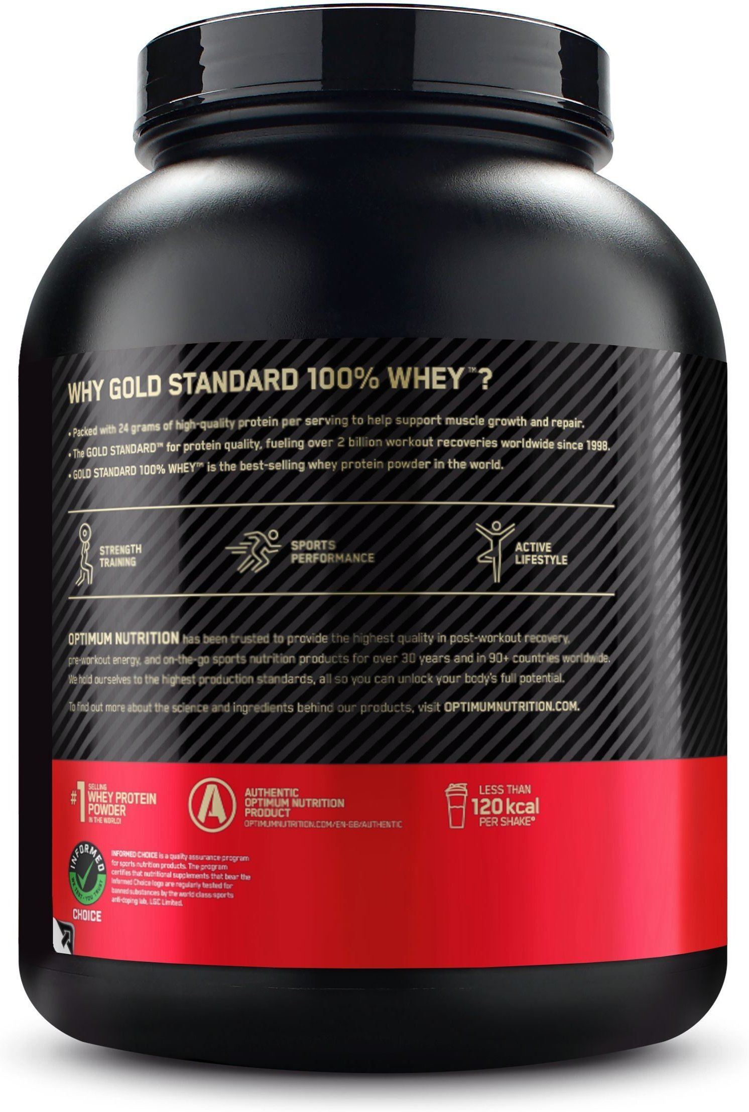 Optimum Nutrition 100% Whey Gold Standard, Caramel-Toffee, Pulver 2270 g
