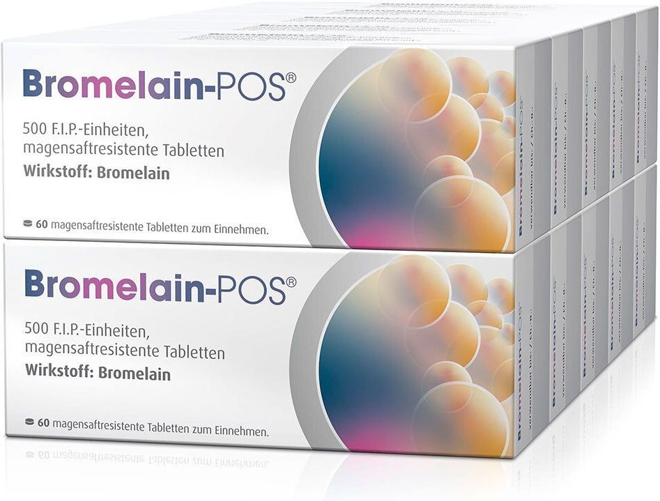 Bromelain POS magensaftresistente Tabletten 600 St magensaftresistent