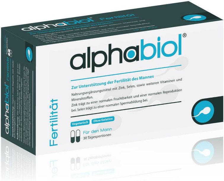 Alphabiol Fertilität für den Mann Kapseln 60 St